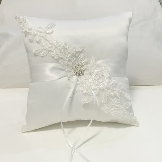 Shop Gobestart Wedding Ceremony Ring Bearer Pillow Cushion With