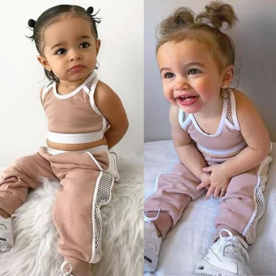 girls crop tracksuit