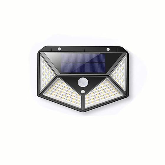 6 LED Solar Power PIR Motion Sensor Wall Light Outdoor Waterproof Garden Lamp LN