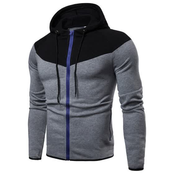 hooded sweatshirt cardigan mens