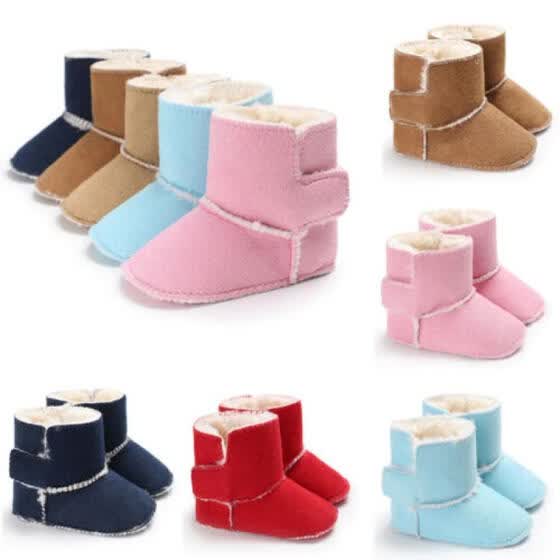 baby girl crib boots
