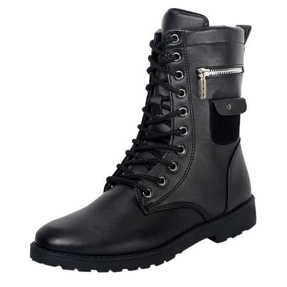 non slip leather boots