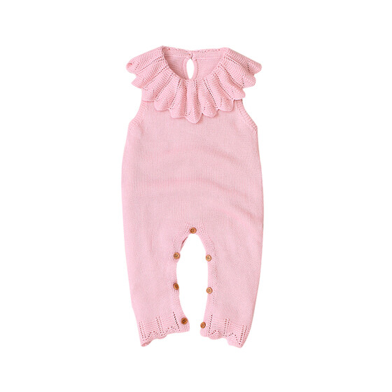 Newborn Baby Girl Clothes Thick Infant Princess Jumpsuit Cotton Baby Romper Set