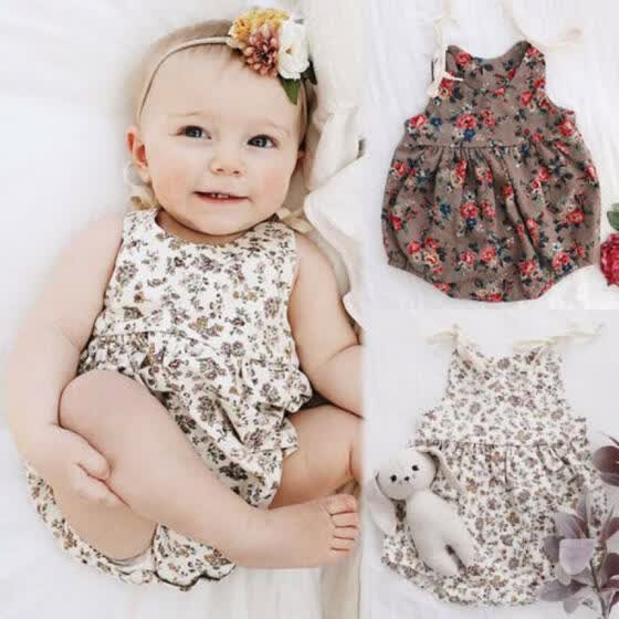 baby floral jumpsuit