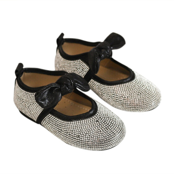Guige Baby Children Leather Shoes Girl Shoes Princess Dance Shoes Kids Toddler Loafers