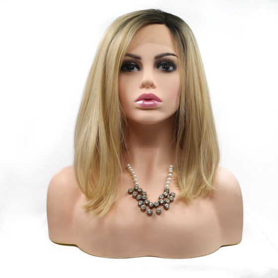 Shop Amazing Star Lace Frontal Wigs Bob Wigs Straight Hair Blonde