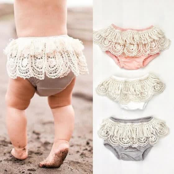 Shop Baby Girl Toddler Ruffle Frilly Pants Nappy Cover Bloomer Tulle