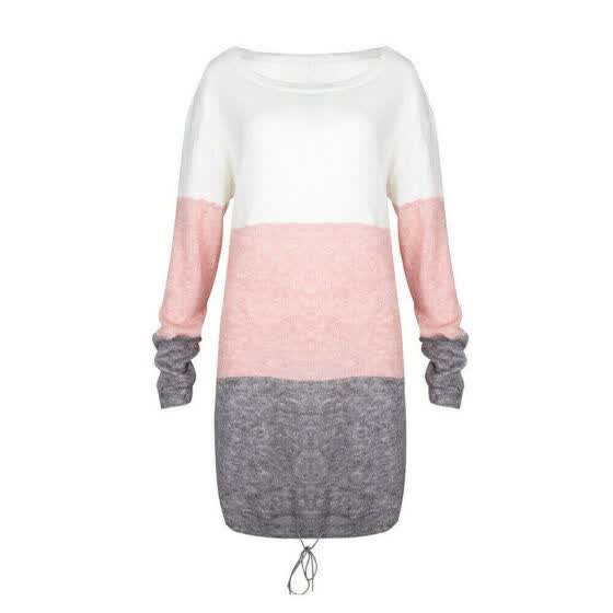 pink jumper dress womens