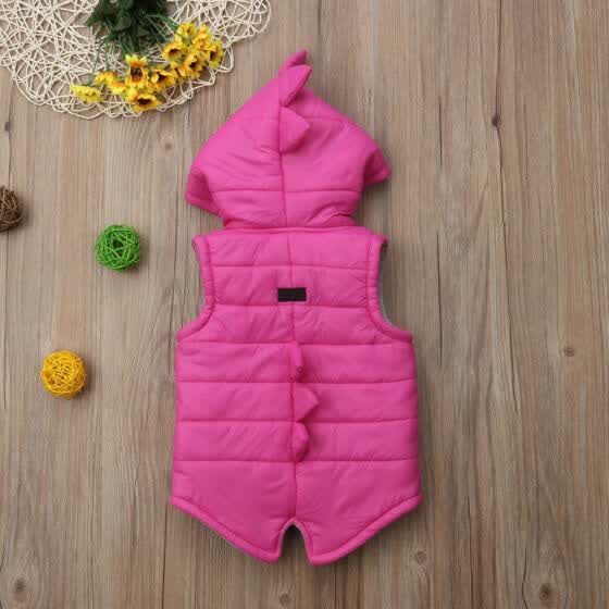 pink dinosaur coat