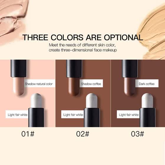 concealer bronzer contouring