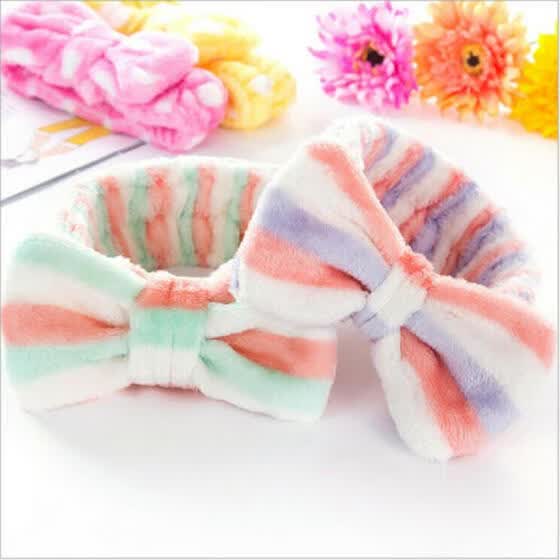 big bow headband for makeup