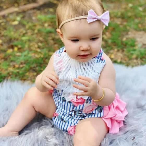 girls easter jumpsuit