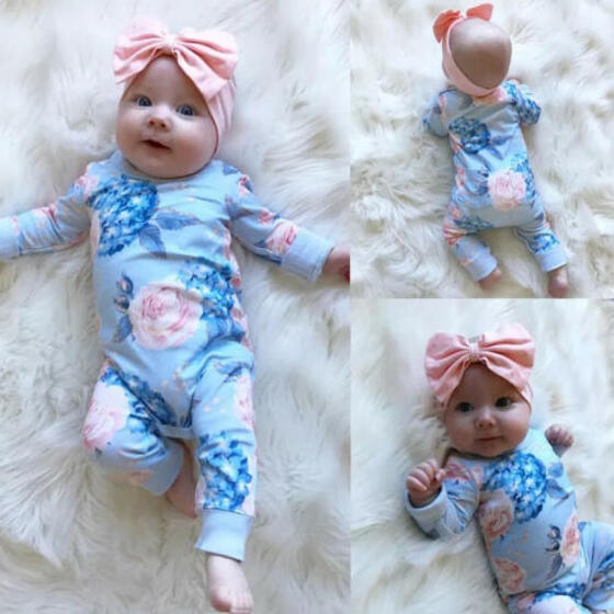 Briefs Playsuit Outfit Set Jumpsuit UK Infant Newborn Baby Girl Romper Clothes