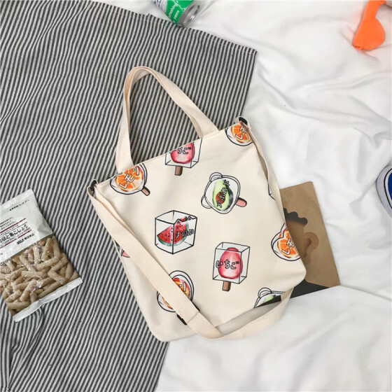 Womens Bag Large Capacity Korean Handbag Fashion Contrast Bag