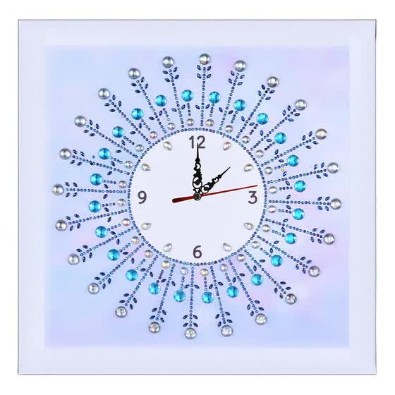 Shop Diy Special Shaped Diamond Painting Sun Flower Wall Clock