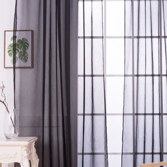 Shop Sitting Room Balcony Cafe Gauze Shade Curtain Bedroom Window