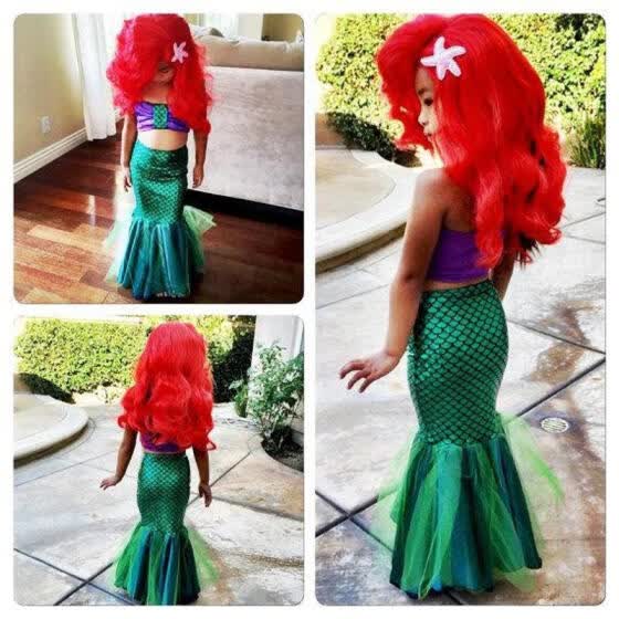 mermaid dress for baby girl online