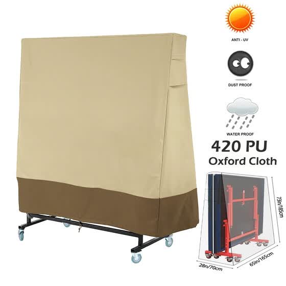 Waterproof Ping Pong Table Storage Cover Dustproof Waterproof Ping Pong Table Storage Cover Dustproof