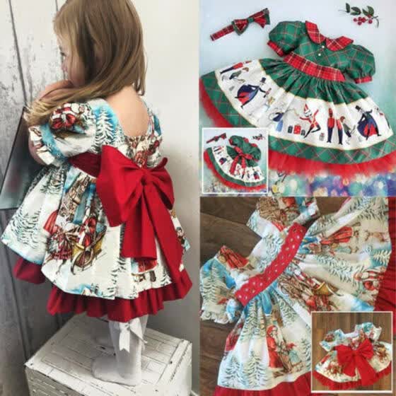 Baby girl fancy christmas dress Clearance