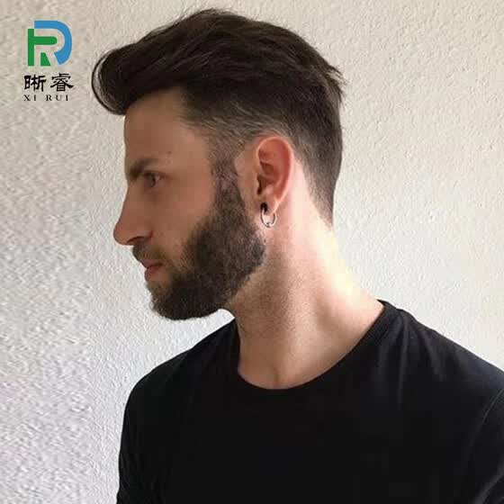 Shop European Virgin Human Hair Toupee For Men With Super Swiss