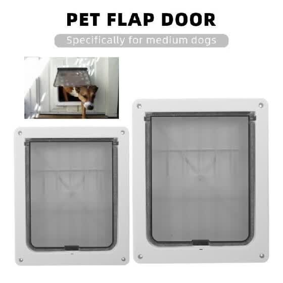 Shop Pet Dog Door Safe Ferromagnetic Wall Entry Locking