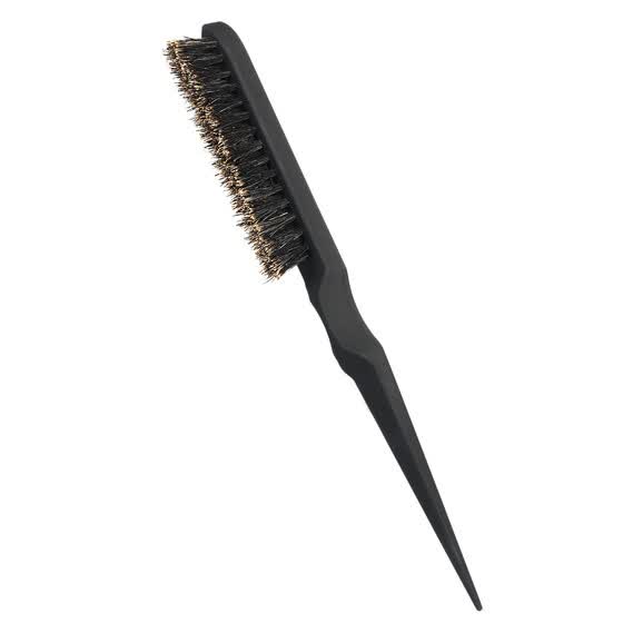 Shop Teasing Hair Brush Hair Comb Brush Bristle Hair Hairbrush