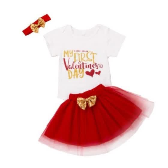 infant valentines dress