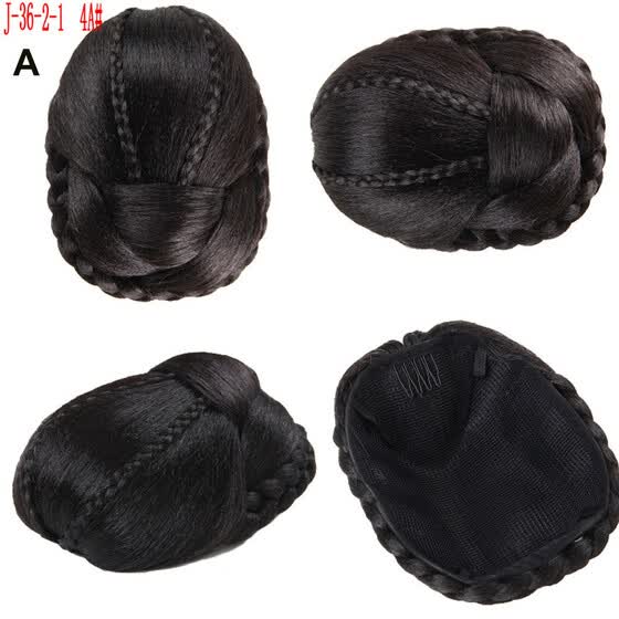 Shop Pretty Woman Girl Ponytail Holder Hairpiece Wig Hair Ring Bun