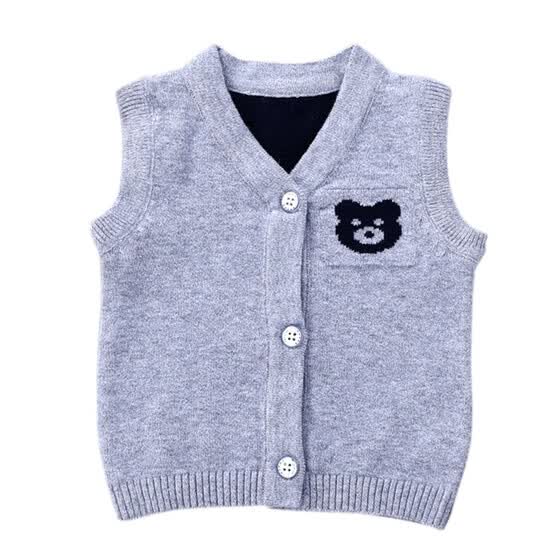 baby sleeveless cardigan