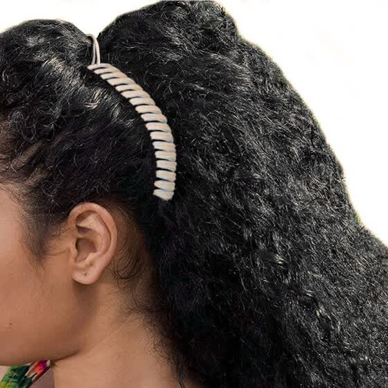 Shop Women Vintage Hair Clip Christmas Hair Accessory Stretchable