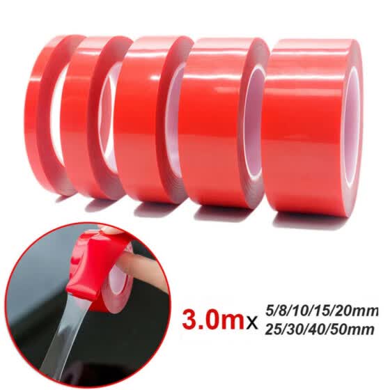 Shop 1 Roll 3m Transparent Double Sided Tape Sticker For Car High Strength High Strength No Traces Clear Acrylic Foam Adhesive Online From Best Digital Device Cases On Jd Com Global Site