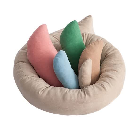 Shop 6pcs Newborn Baby Photo Props Moon Pillow Filler Stick Wheat