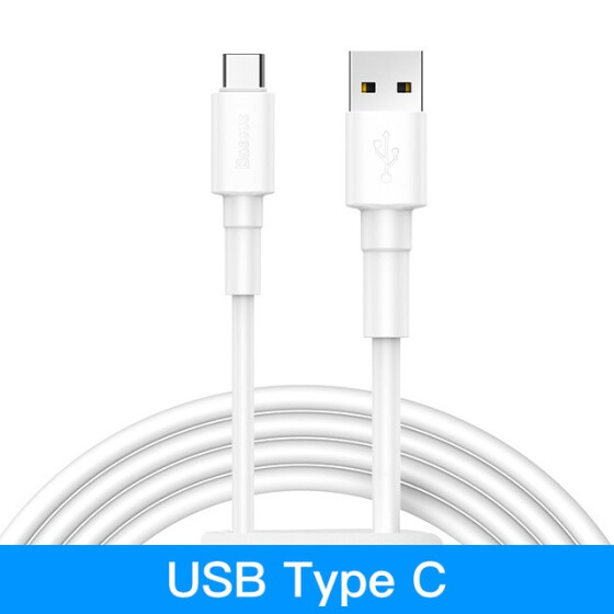  USB-кабель Baseus типа C для Huawei iPhone 11 Pro / Pro Max USB-кабель 2.4A / 3A Быстрая зарядка Кабель зарядного устройства 