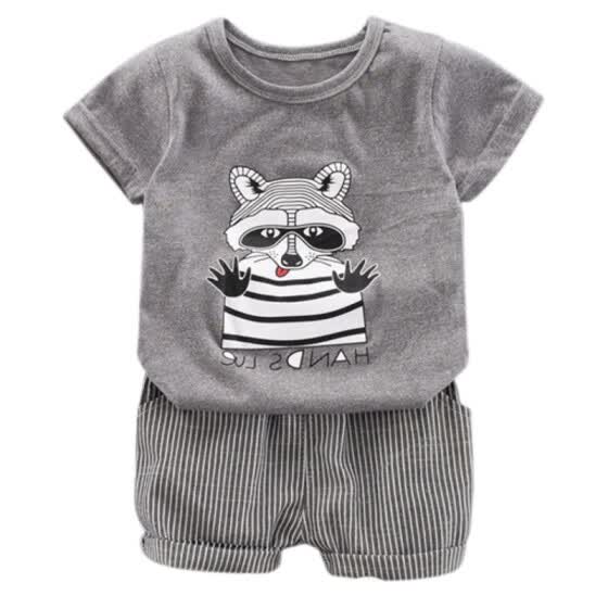 animal print baby boy clothing