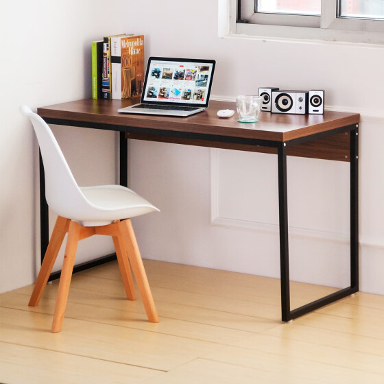 Shop Modernluxe Writing Desk Computer Table Wood Home Office