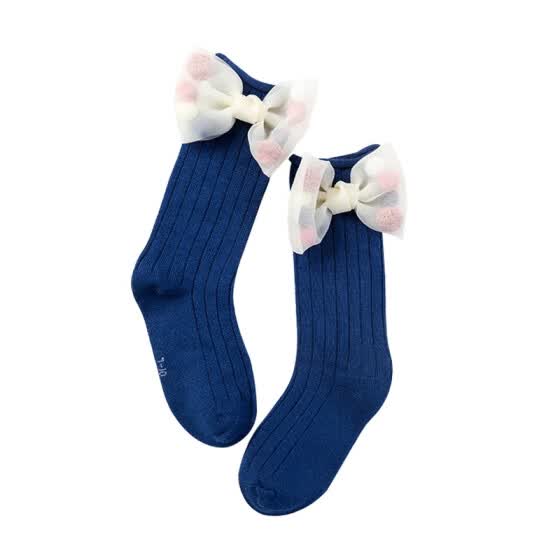 kids knee high christmas socks