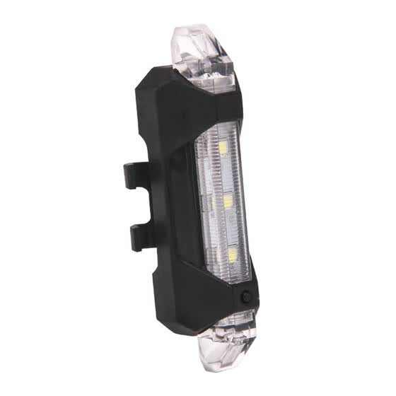 5 LED USB MTB Road Bike Tail Light Rechargeable Bicycle Warning Rear Light Lamp