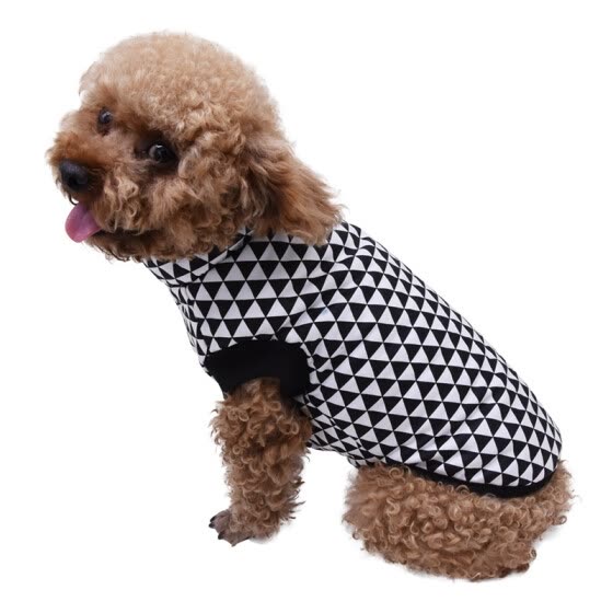 Shop Dog Clothes Winter Pet Warm Vest Cute Rabbit Printed Puppy