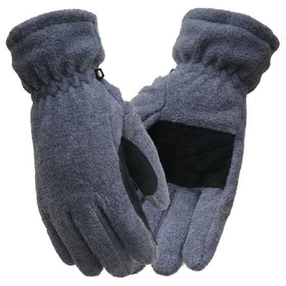 black mitten gloves