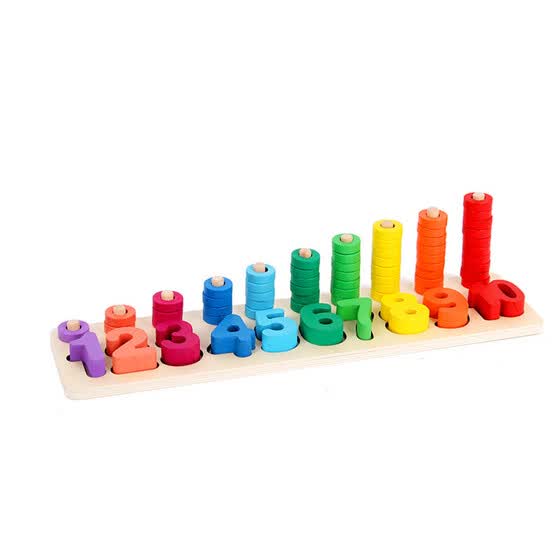 Shop Wooden Child Education Toy Tower 