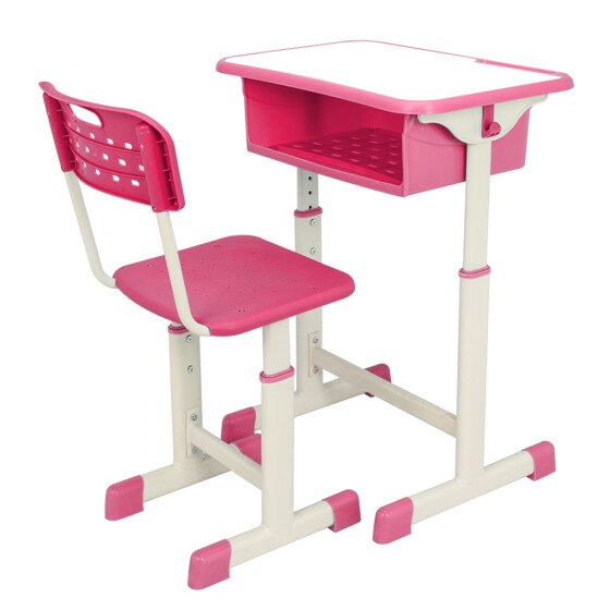 height adjustable children's desk and chair set