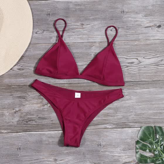 high waisted thin bikini