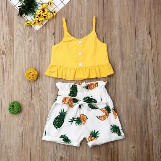 pineapple baby girl clothes