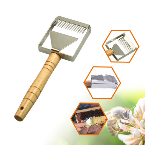 1 X NEW Bee Honey Shovel\Scraper Hive Tool Beekeeping Equipment US Seller