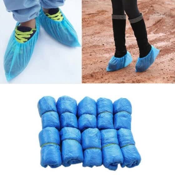 disposable plastic foot covers