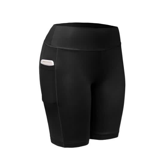 phone pocket compression shorts