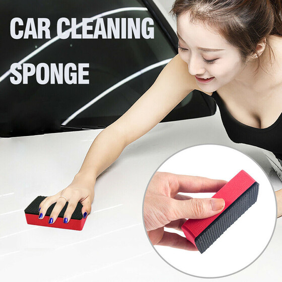 Car Magic Clay Bar Pad Sponge Block Cleaner Cleaning Eraser Wax Polish Pad Tool