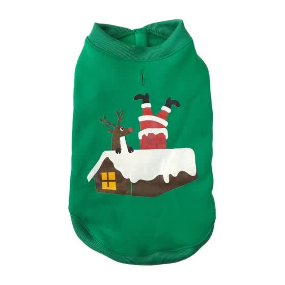 Shop Dog Christmas Festival Outfits Cute Coat Pet Dog Autumn Winter Warm Costume For Cold Weather Wearing For French Bulldog Cat Online From Best Pet Clothing
