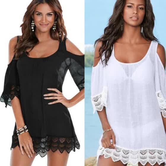 lace beach cover up uk