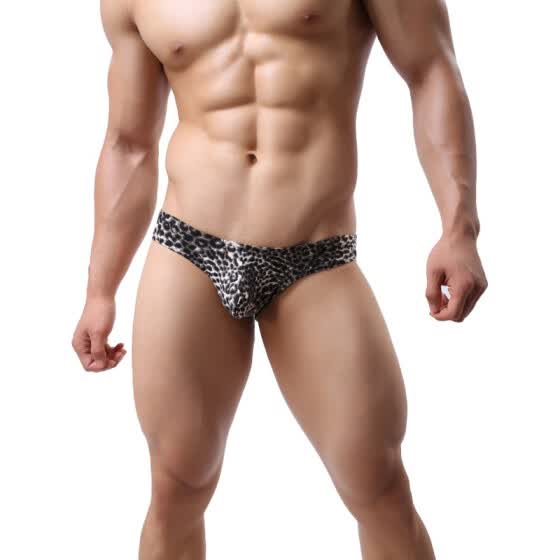 leopard mens swim briefs